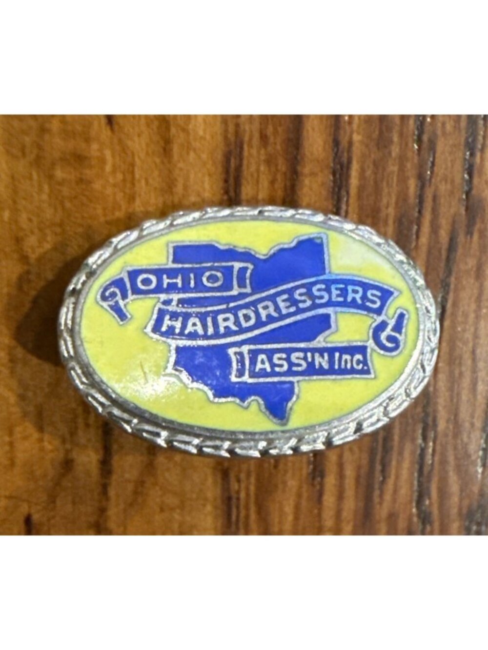 Vintage Ohio Hairdressers Association Pin W & H Co.